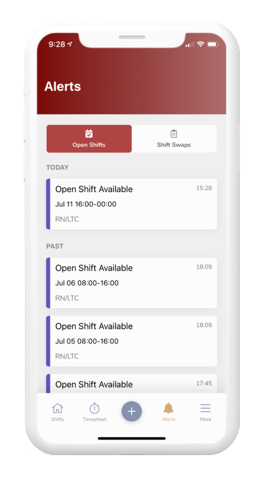 SOL Intelligence Alerts on cellphone